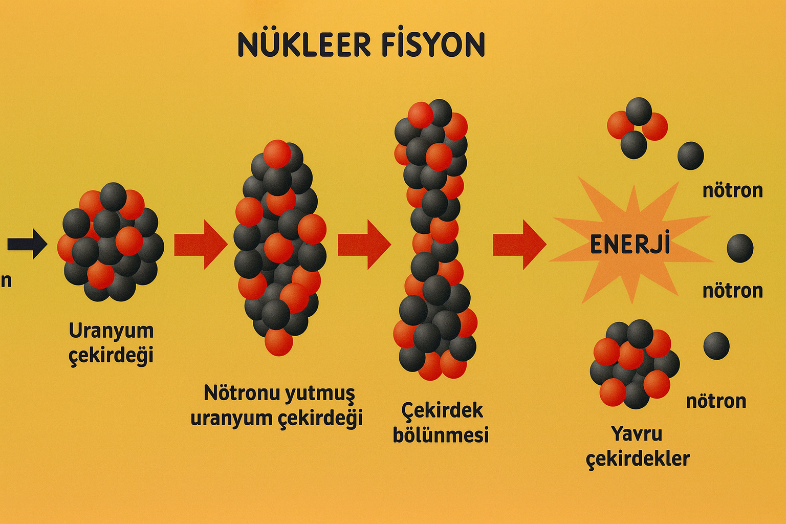 nükleer fisyon tepkimesi